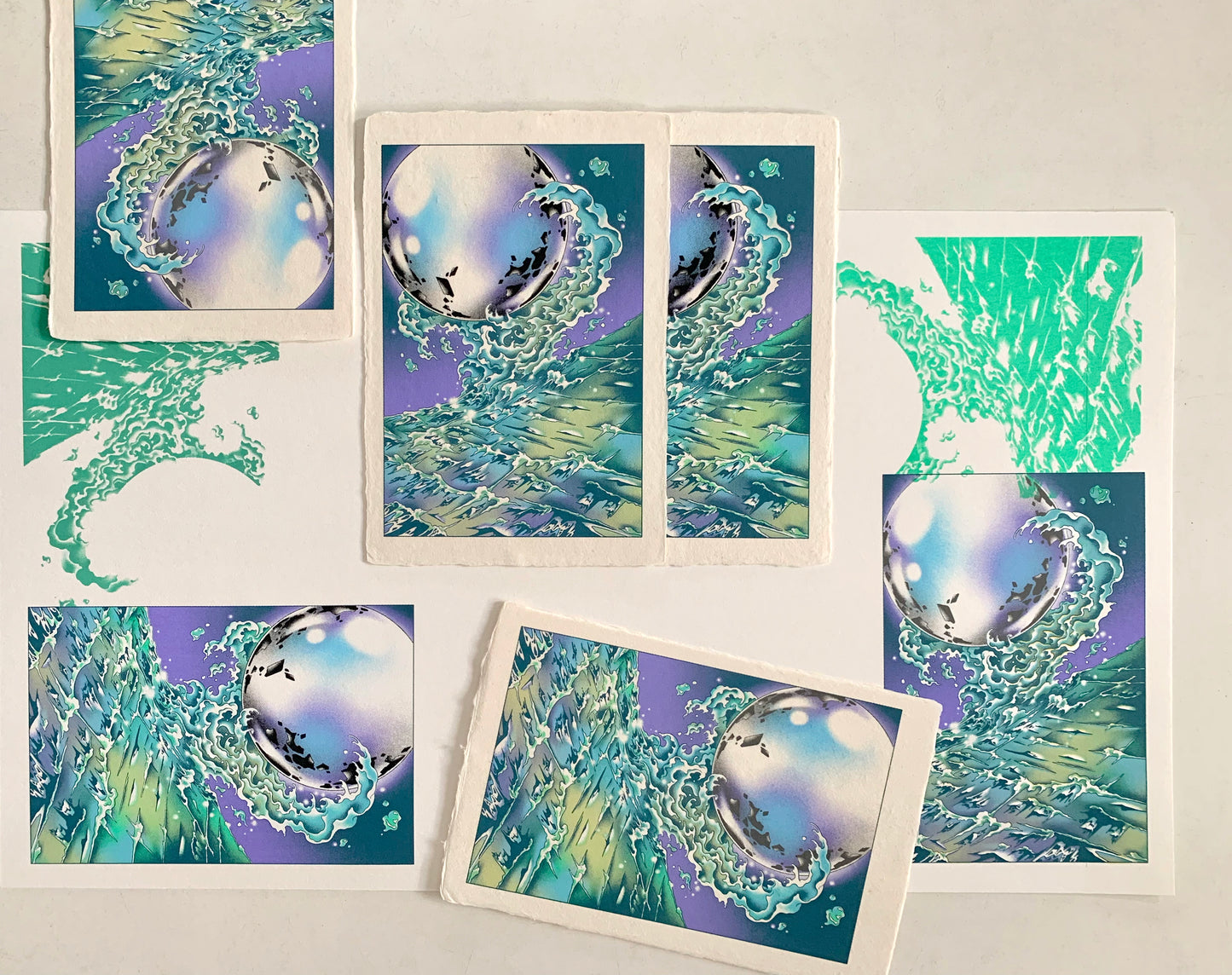[MINI SCREEN-PRINTS] THE CRYSTAL COLLECTION