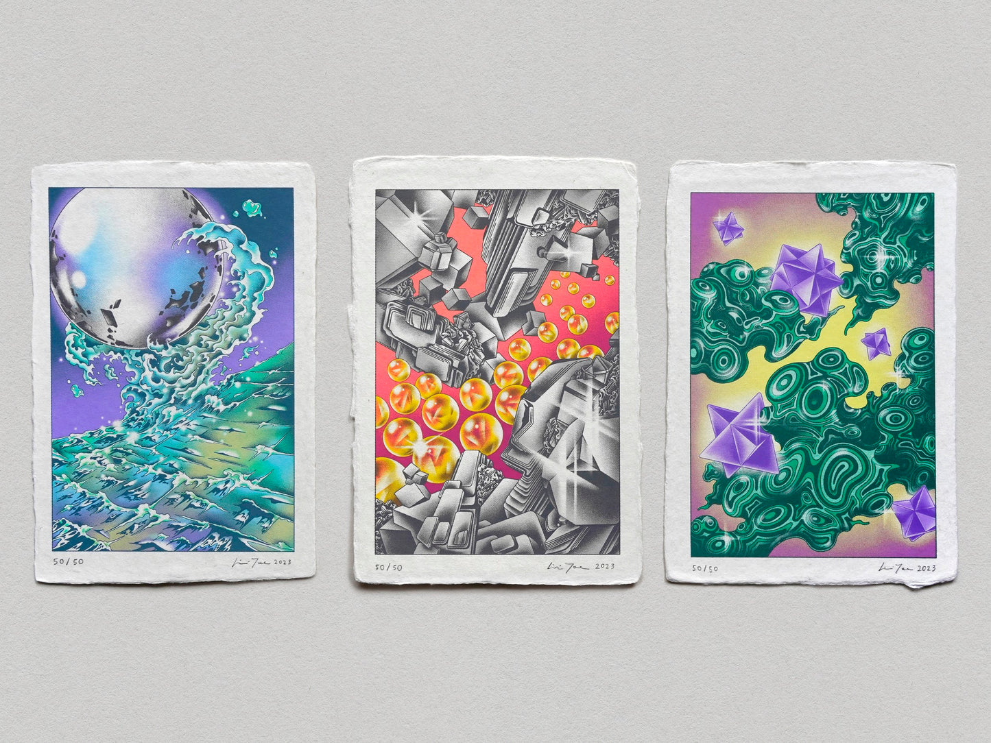 [MINI SCREEN-PRINTS] THE CRYSTAL COLLECTION