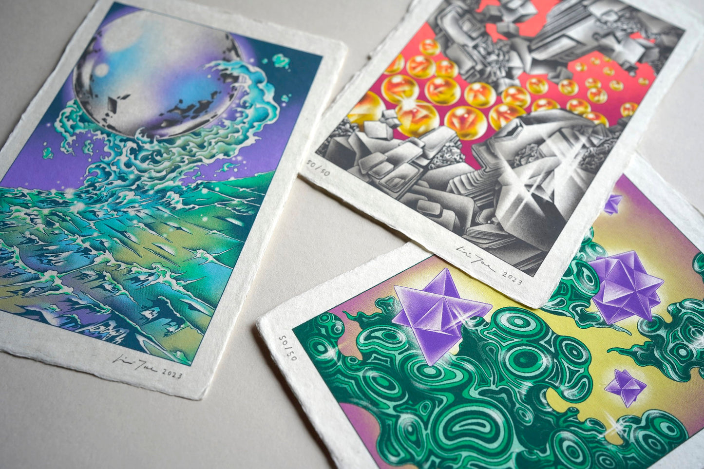 [MINI SCREEN-PRINTS] THE CRYSTAL COLLECTION