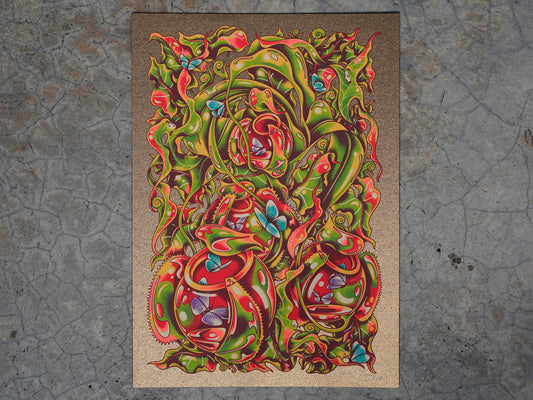 [MINI SCREEN-PRINT] PRINTER'S GARDEN