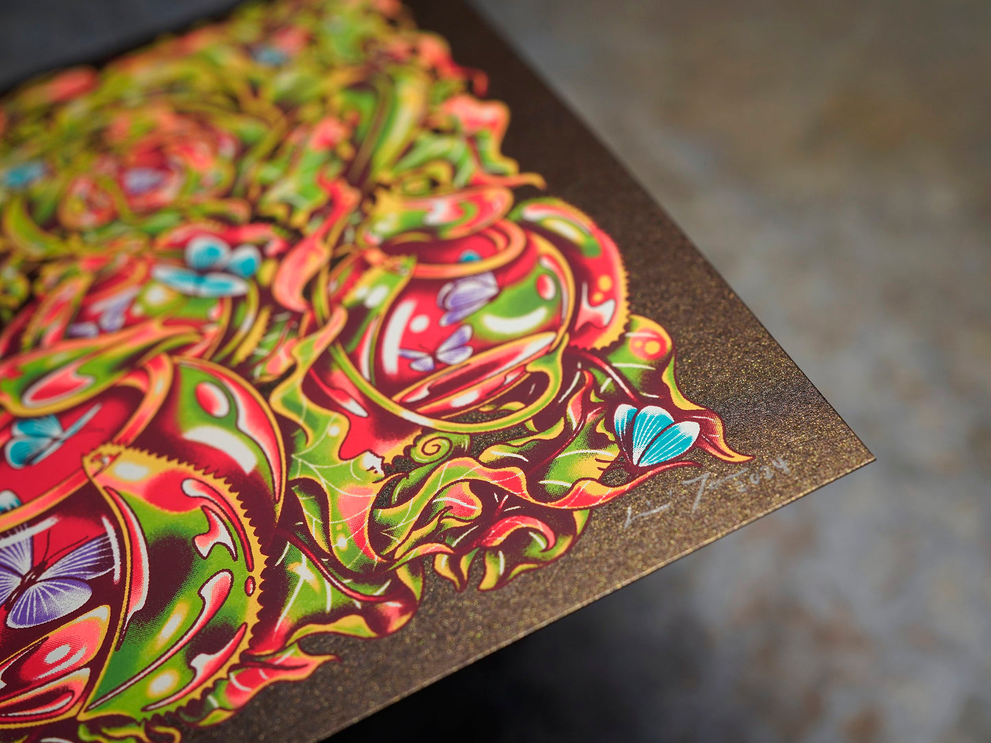 [MINI SCREEN-PRINT] PRINTER'S GARDEN