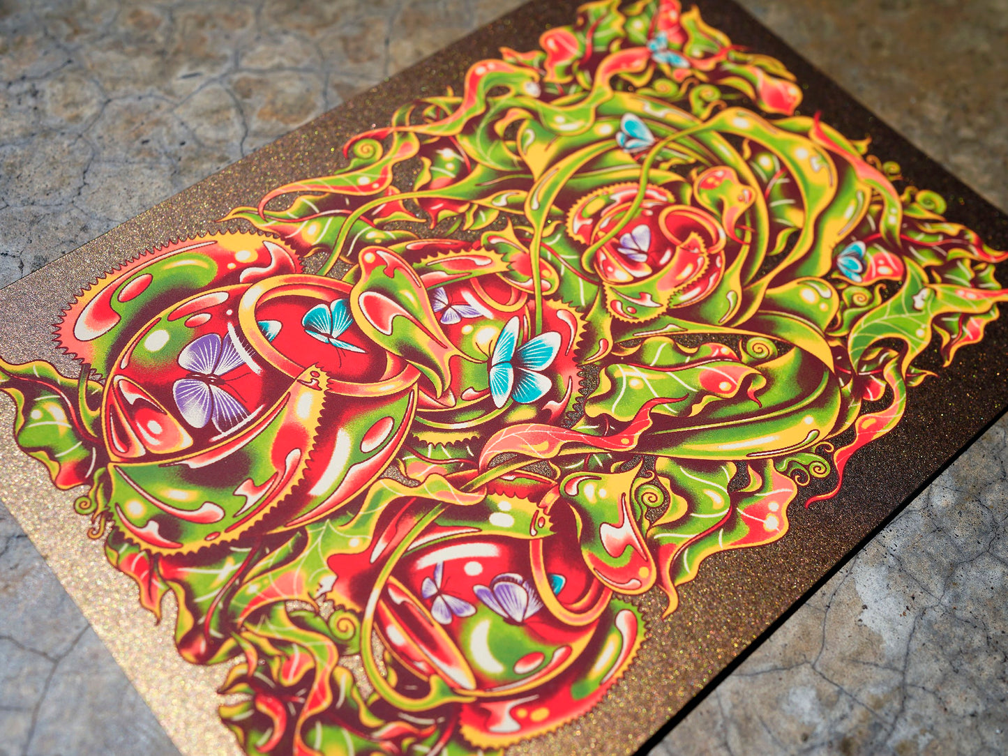 [MINI SCREEN-PRINT] PRINTER'S GARDEN